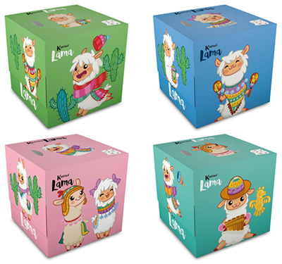 Universal tissues Kartika LAMA box 56